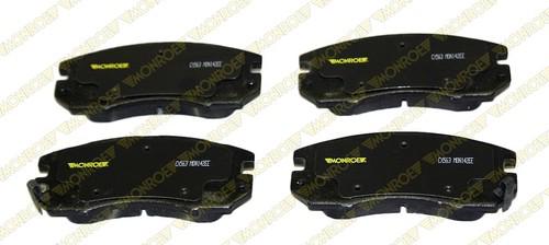 Monroe cx563 brake pad or shoe, front-monroe ceramics brake pad