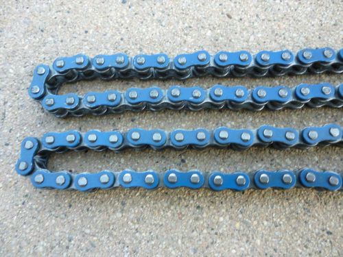 (2) kart o ring blue chains - 219 108 links &amp; 110 links