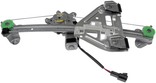 Power window motor and regulator assembly rear left fits 03-07 cadillac cts