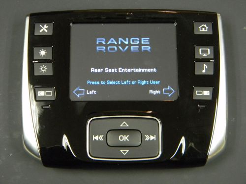 Land rover range rover lr dvd entertainment remote control rear seat oem