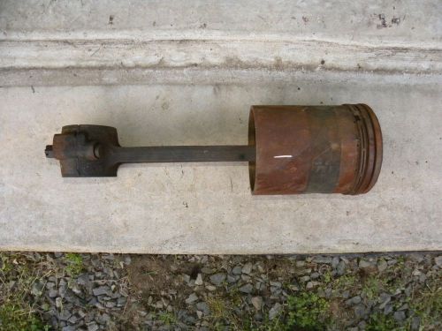 Piston and connecting rod, c1925 american lafrance, type 12, chain drive