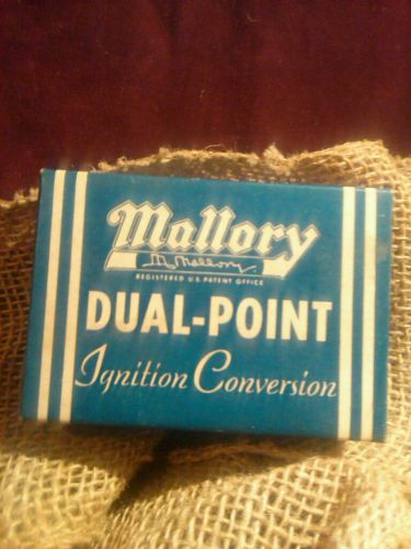 Vintage mallory  dual point empty box part # 24900