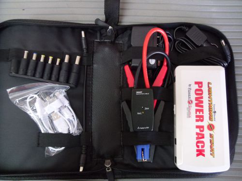 Portable mini jumper pack jump box starter charger phone auto rv lightning start