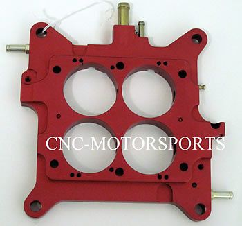 Aed holley billet carb baseplate with vacuum ports 850-1000 carburetor