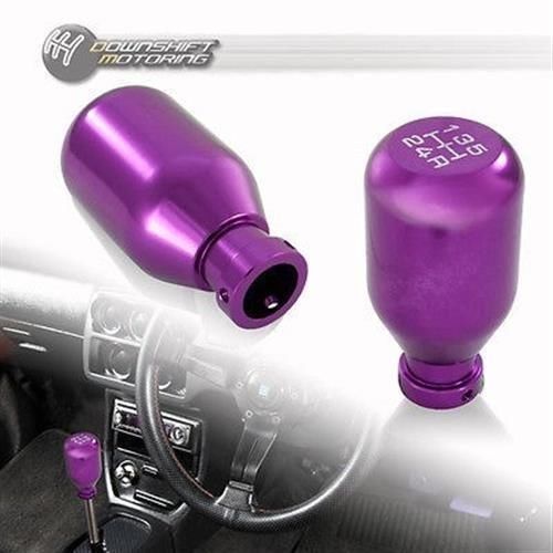 Universal 5 speed manual aluminum gear stick shift knob race shifter jdm purple