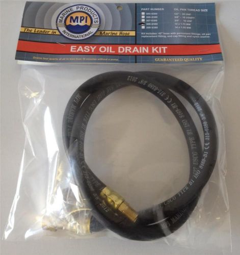 Easy oil drain kit - fits gm small block applications years 1996-up mpi 308-0380