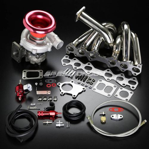 1jz t04e stage ii turbo charger manifold boost kit for 86-92 toyota supra mk-iii