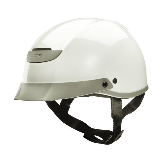 Z1r vagrant motorcycle half helmet pearl white xl/x-large