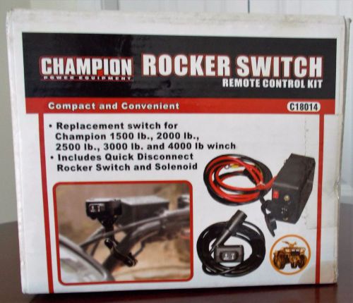 Nib champion winch rocker switch remote control kit c18014