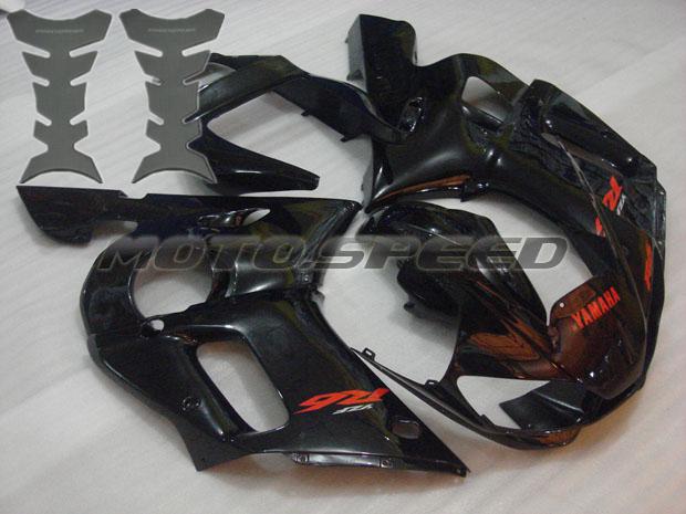 Free tank pad ! fairing for yamaha 1998-2002 98 02 yzf r6 plastic injection k16