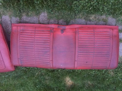 1967 firebird convertible rear seat