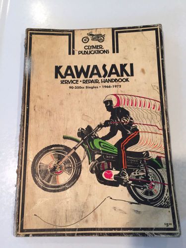 1966-1972 kawasaki 90-350cc clymer shop repair service manual