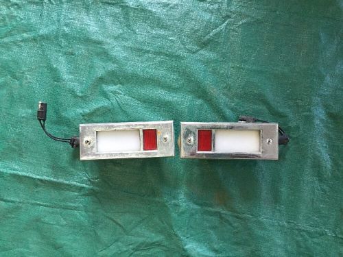 1965/66 mustang lh &amp; rh interior door courtesy lights good used