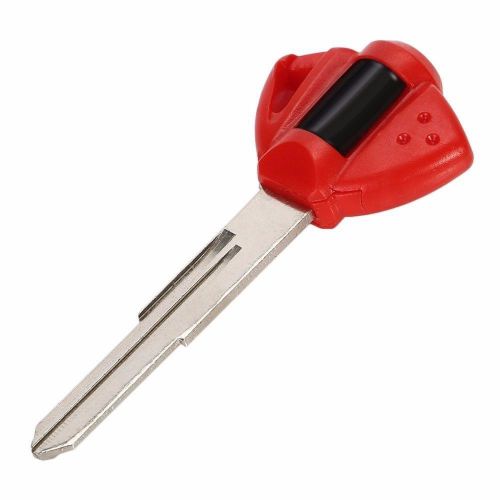 1pcs red blank key uncut blade for suzuki tl1000 1997-2001 tl1000r 1998-2002