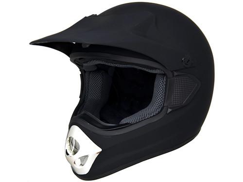 Flat/matte black mx motocross off-road dirt bike dot motorcycle helmet -s/m/l/xl