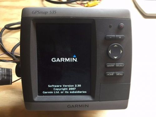 Garmin 535 marine gps sonar combo