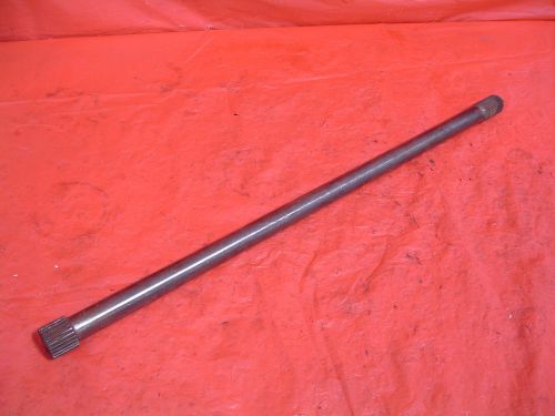 32&#034; gun drilled floater axle 31 spline wide 5 quick change winters chester