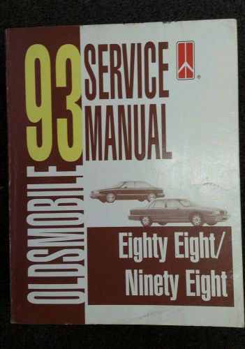 1993 oldsmobile eighty eight/ ninety eight factory service manual