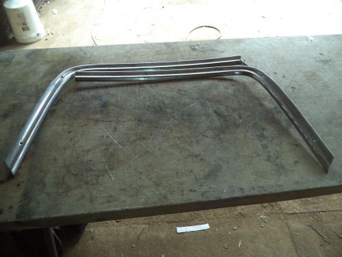 1961 61 ford thunderbird  3 piece interior back glass trim