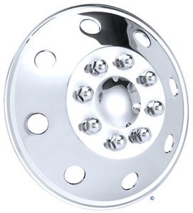 Winnebago rv motorhome &amp; trucks 16&#034; stainless steel wheel covers hubcap set of 4