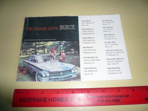 1960 buick lesabre invicta electra sales brochure