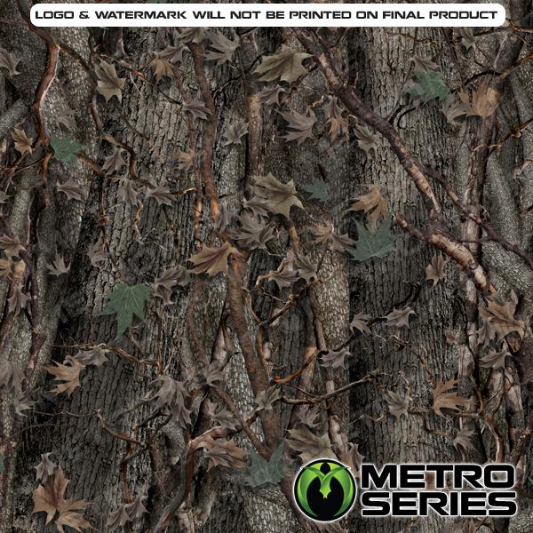 24in x 24in hd mossy woodland nature camouflage 3m comply adhesive vinyl wrap