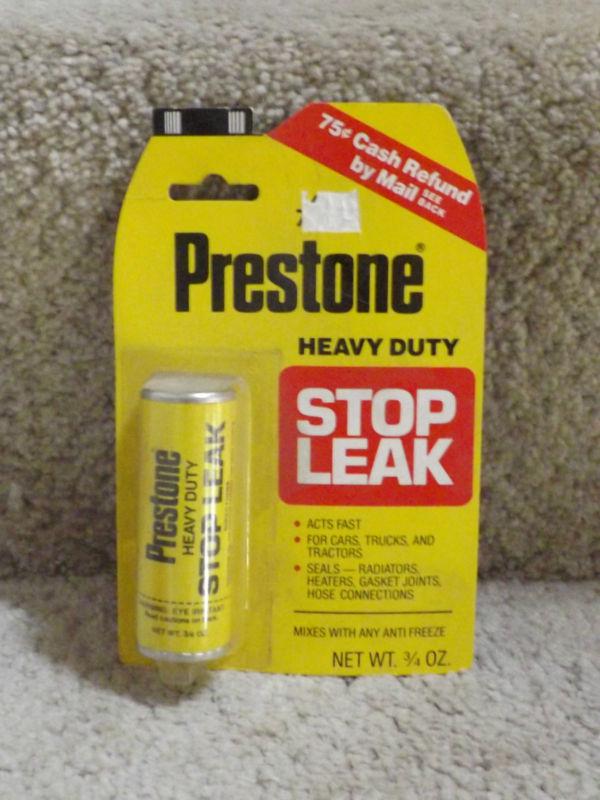 *new* nos prestone heavy duty stop leak seals radiators, heaters, gasket joints