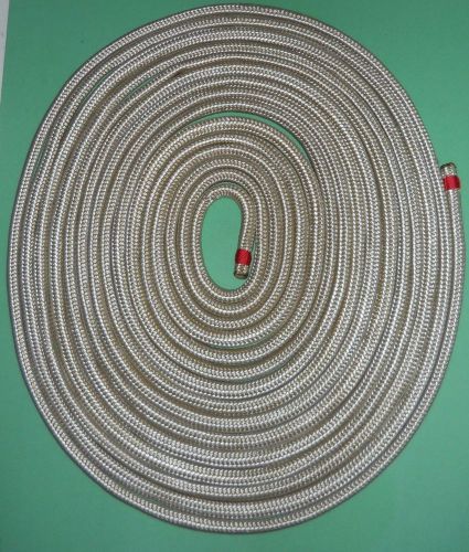 5/8&#034; x 50&#039; doublebraid nylon rope ends stitched whipped &amp; heat sealed - us made