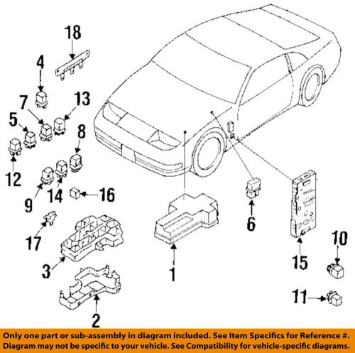 Nissan oem-fuel pump relay 25230c9965