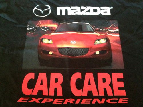 Mazda rx-8 silkscreen x large 100% cotton black men&#039;s t-shirt new never worn