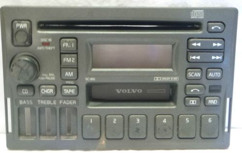 93 94 95 96 97 98 99 00 volvo radio cd cassette face plate sc-816