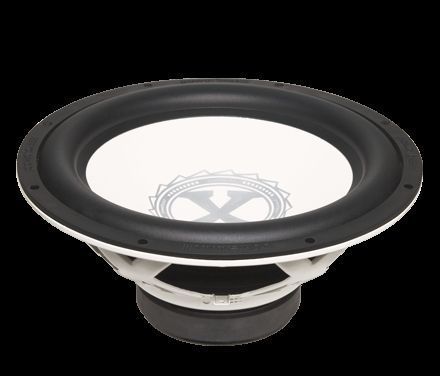 Powerbass xl-124mf 12-inch 500 watt power single 4-ohm marine free air subwoofer