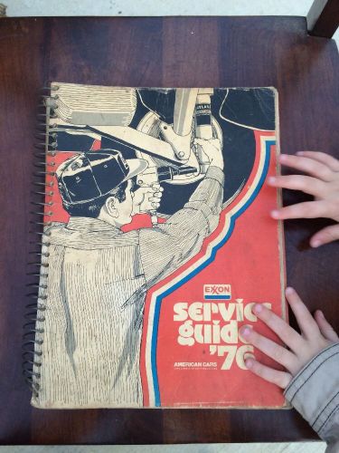 1976 vintage automotive service guide repair manual exxon american &amp; imports