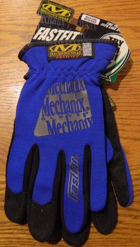 Mechanix wear mens, black, fast-fit gloves, medium, brand new!