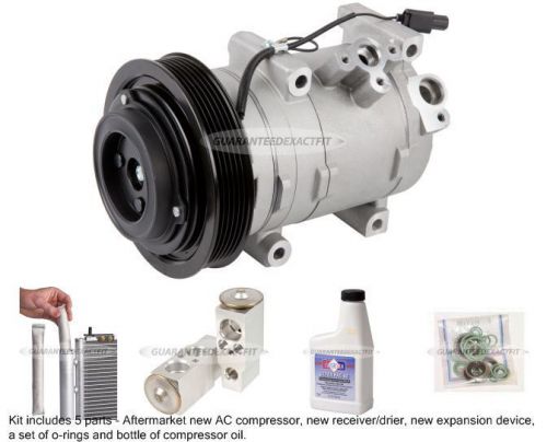 New air conditioning compressor kit - ac compressor w/ clutch drier oil &amp; more