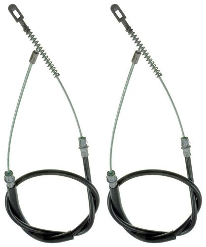 90-92 camaro z28 iroc-z ta gta rear disc brake cable rh side &amp; lh set (2) c94597