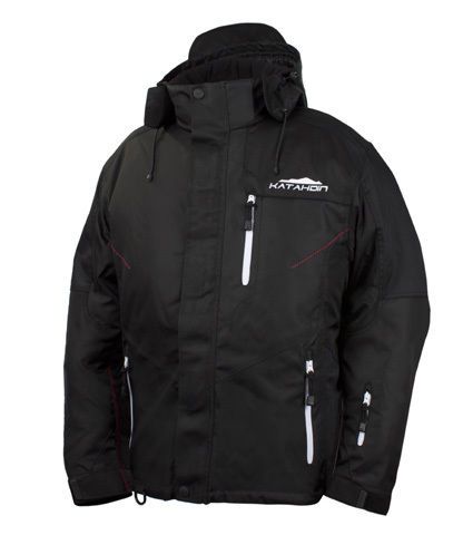 Katahdin apex mens snow jacket black