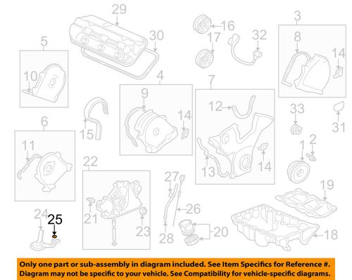 Acura honda oem 99-03 tl engine parts-strainer o-ring 91310ph7000