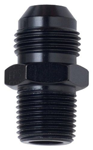 Fragola 481606-bl black size (-6) x 1/4&#034; mpt straight adapter fitting