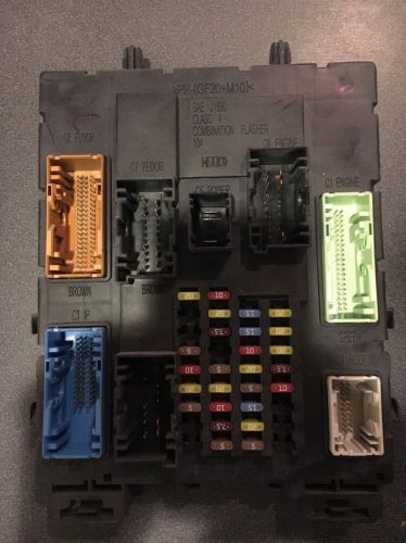 Bv6n-14a073-pd ford focus 2013 factory original fuse box body control module bcm