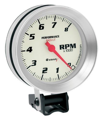 Equus 8068 tachometer - white dial