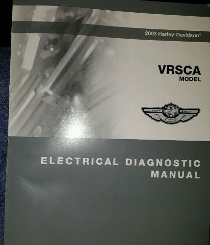 Harley davidson vrsca vrod electrical diagnostic 99499-03