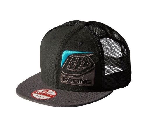 Men&#039;s troy lee designs perfection 2.0 new era snapback hat, black/gray, one size