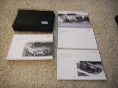 2010 audi s5 cabrio convertible owners manual set + free shipping