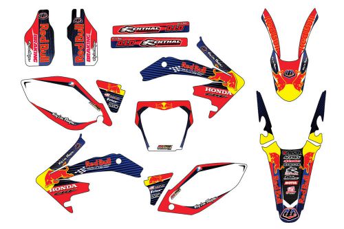 Honda crf 450r 2005 to 2007 graphic kit stickers decal crf450r pegatinas mxgraph