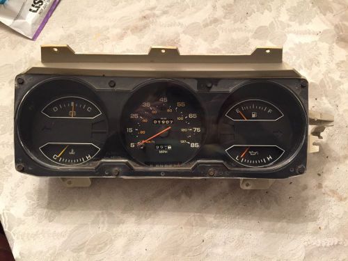 81-93 dodge truck speedometer instrument cluster oem