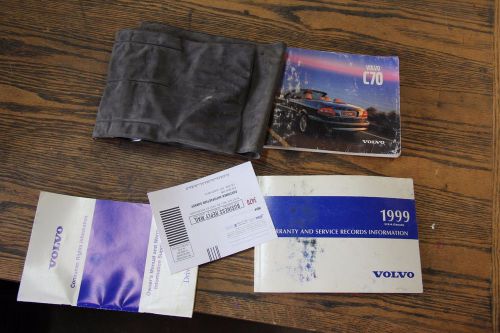 1999 volvo c70 owners manual