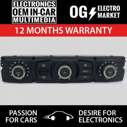 Bmw e60 e61 e63 e64 ac climate control module a/c panel 64116988504 64119122398