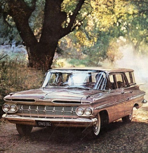 Vintage  original  1959  chevrolet  nomad  wagon  advertisement - 10 &#034; x 13 &#034;