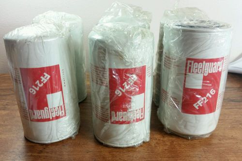 Lot of 6 fleetguard ff216 sealed filters